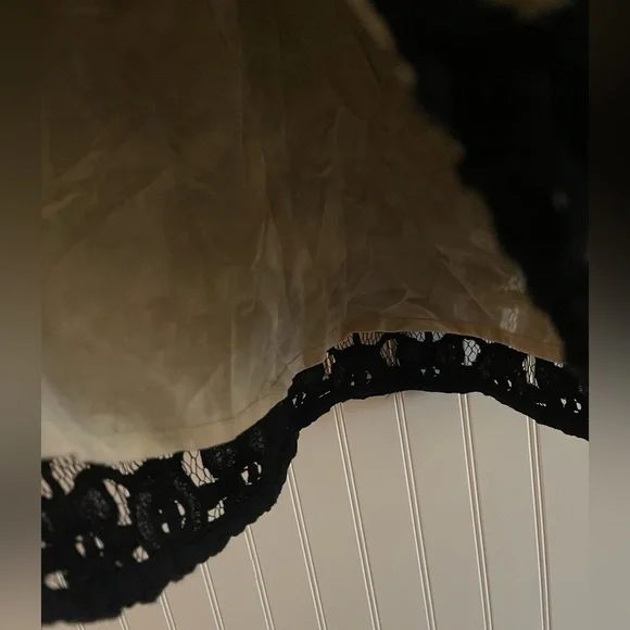 Free People Back to Black Crochet Mini Dress 4 - Picture 11 of 16